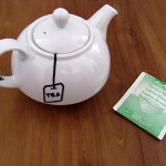 1. Teapot lid on